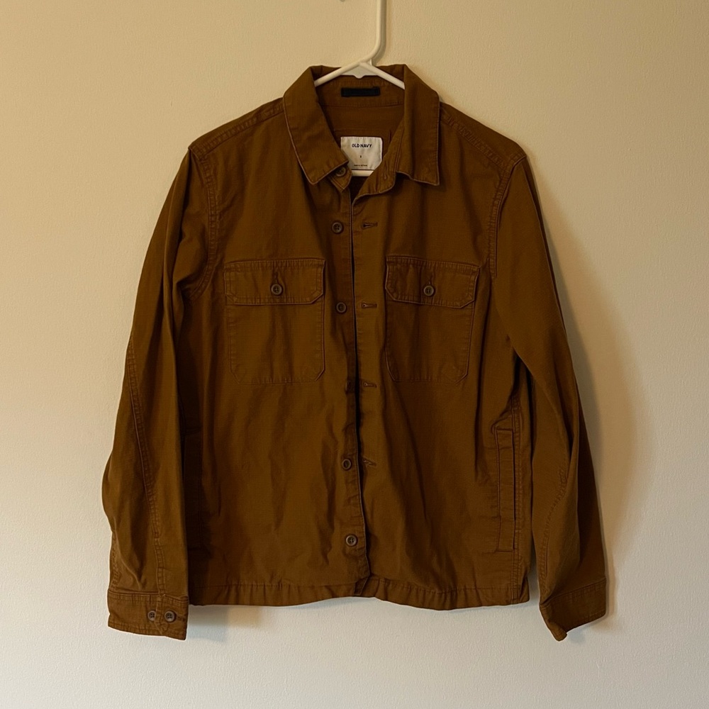 Men’s Old Navy Canvas Button Down Shirt or Jacket